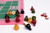 Chauka Bara 5 House – handcrafted Silk Embroidery board game | Ramsons Handicrafts
