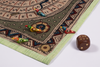 Snake and Ladder Round – handcrafted Kalamkari board game | Ramsons Handicrafts