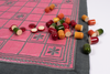 Chauka Bara 7 House – handcrafted Silk Embroidery board game | Ramsons Handicrafts