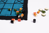 Chauka Bara 5 House – handcrafted Solapur Dhurrie board game | Ramsons Handicrafts