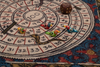 Snake and Ladder Round – handcrafted Kalamkari board game | Ramsons Handicrafts