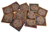 Snake and Ladder Round – handcrafted Kalamkari board game | Ramsons Handicrafts