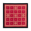 Chauka Bara 5 House – handcrafted Silk Zari board game | Ramsons Handicrafts