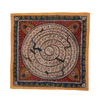 Snake and Ladder Round – handcrafted Kalamkari board game | Ramsons Handicrafts